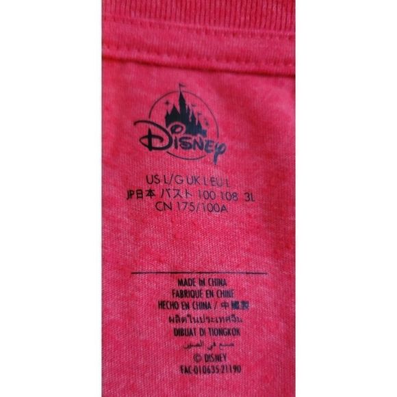 Minnie Holiday Short Sleeve Top Large NWT - Picture 3 of 5